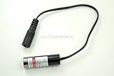 LILLYエレクトロニクス 最大20mW405nmのバイオレット/パープルレーザークロスモジュール13x42mm