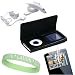 5-1 Bundle For ipod 4th generation includes Brand New: Black Wallet Carrying Case + Home/Travel Charger + Car Charger + Screen Protector + Live*Laugh*Love Wrist Band!!!