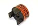 Lovejoy 41326 Size L095 Standard Jaw Coupling Hub, Sintered Iron, Metric, 19 mm Bore, 53.594 mm OD, 25.4 mm Length Through Bore, 63.39 Nm Max Nominal Torque, 6 mm x 2.8 mm Keyway