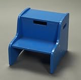 Storage Step Stool - Blue