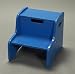 Storage Step Stool - Blue