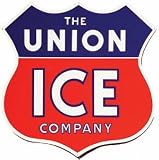 Husky Liners 00060 SignPast Union Ice Company Shield Reproduction Vintage Sign