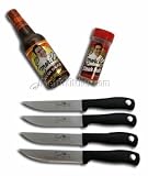 Emerilware by Wüsthof Barbeque 4-Piece Steak-Knife and Sauce Set