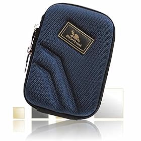RivaCase -  Etui pour appareil photo - Bleu Sapphire