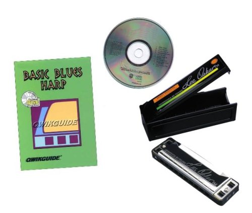 MusicalInstruments: Lee Oskar Major Diatonic Harmonica, Key of C, with Bonus Book & CD
