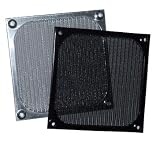 80mm alumiinum fan filter-Black