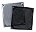 80mm alumiinum fan filter-Black