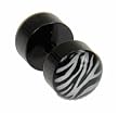 FAKE PLUG ANODIZED WITH LOGO 16g - Sold As A Pair