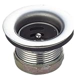 BK Resources 1-7/8 SS Basket Drain W/ CR BKDR-2