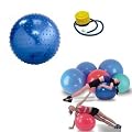65cm Anti-Burst Massage Exercise Fitness Ball With a Pump