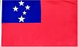 Samoa West National Country Flag - 3 foot by 5 foot Polyester (New)
