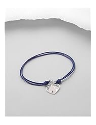 Horse Cotton Colored Enamel Bracelet In 92.5 Sterling Silver