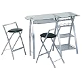 Clear Cafe Table Set