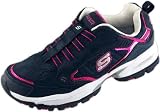 Skechers Girls Flair Navy/hot Pink Sneaker Size 37 38