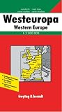 Western Europe Road Map (Freytag & Berndt)