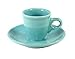 Fiestaware Turquoise 807 After-Dinner Cup and Saucer Set