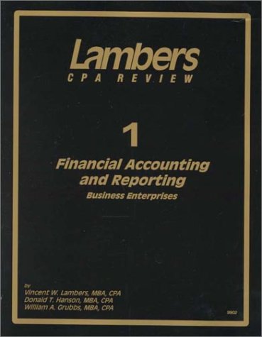 CPA Exam Preparation: Four Volume Set of Textbooks (Lambers CPA Review)