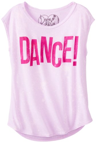 Dirtee Hollywood Big Girls' Dance Sleeveless Tee