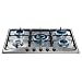 Cda Hcg731fss 700mm 5 Gas Burners Hob With Wok Burner In Sta