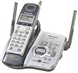 Remanufactured Panasonic KX-TG5451S 5.8GHZ Expandable 2-Line Handset for use with KX-TG5451S (Black)