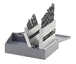 Bosch BL0021 1/16-Inch to 3/8-Inch Black Oxide 21 Piece Twist Drill Bit Assortment with Metal Index