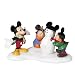 Department 56 North Pole Mickey Builds A Snowman