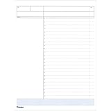 BLUELINE Miracle Bind Project Planner Refill, 9.25" x 7.25", 50 Sheets (AF9150R)