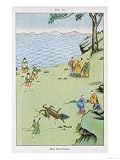 Confucius Chinese Philosopher the Symbolic Death of a Mysterious Unicorn Publisher Collections Giclee Poster Print, 18x24