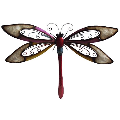 Very Cool Stuff Silver Wing Dragonfly Wall Art, 24