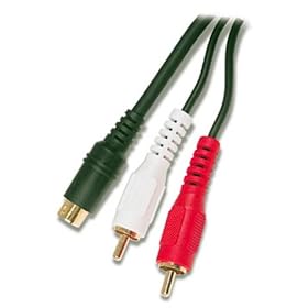 Recoton TSVG352 S-Video Stereo Audio Cable (12 feet) by 
