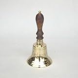 Best Price US NAVY Brass Handbell Bell for Dinner TEN inches