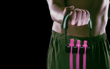 Fightertrainer Chest Expander - 30 Lb Resistance Cables