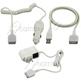 Bargaincell- 3-Piece Value Combo Pack Of Brand New Home Wall Travel Plug in Ac Charger + Vehicle Cigarette Lighter Power Car Charger with IC Chip
