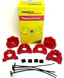 Energy Suspension 4.1105G Motor Mounts - Energy Suspension Motor Mounts - Motor Mount Inserts Motor Mounts - Polyurethane - Black - Ford - Escort - ZX2 - Ford - 2.0L - Set