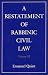 Book A Restatement of Rabbinic Civil Law: Laws of Pleading (A Restatement of Rabbinic Civil Law)