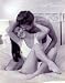 Night Games Sexy Woman Man Print POSTER Foreplay Love - 16" x 20"