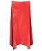 Coral Suede Skirt