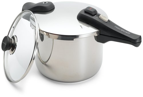 Chef's Design 9-Quart Stainless-Steel Pressure Cooker