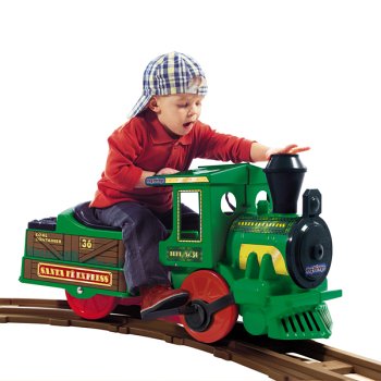 Childrens Toyshop  Toys : Santa Fe Express Green Train Set Collection