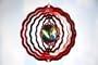 Gazing Ball-Red, 6 "