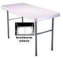 Home Collection 4' Folding Utility Banquet Table