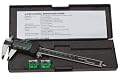 6 Inch LCD Digital Caliper with Extra Battery and Storage Case