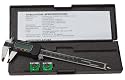 6 Inch LCD Digital Caliper with Extra Battery and Storage Case