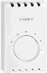 Cadet #08121 White Single Pole Thermostat