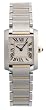 Cartier Women's Tank Francaise Stainless Steel and 18K Gold Watch #W51007Q4