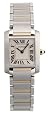 Cartier Women`s W51007Q4 Tank Francaise Stainless Steel and 18K Gold Watch