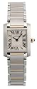 Cartier Women's Tank Francaise Stainless Steel and 18K Gold Watch #W51007Q4