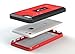 iPhone 6s Plus Case, Apple iPhone Plus 6s, ROOCASE Tough Case Full Body Complete Coverage Protective Cover Hybrid PC/TPU Shock-Absorbing Heavy Duty Dual Layer Case for iPhone 6 Plus - Red