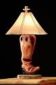 Cowboy Decor "Boot Lamp"