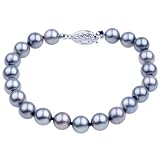 Pugster Pearls 925 Sterling Silver Bracelet